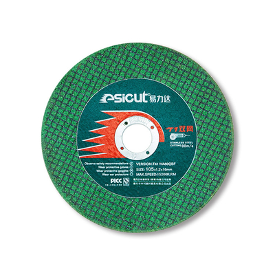 専門の60 Grit Super Thin Cutting Disc 13700rpm 4 Inch Green Grinding Wheel
