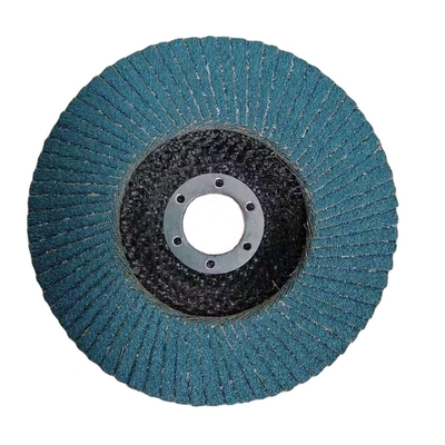 ジルコニア5 Inch 125mm Flap Disc Ferrous Metals Dish Grinding Wheel