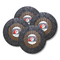 72-80m/S 16 Grit Grinding Disc 4&quot; 4.5&quot; 14&quot; Abrasive Wheel Tools
